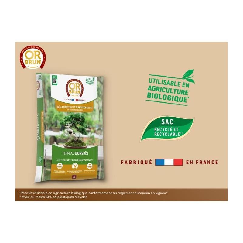 Terreau Bonsais - Enracinement optimal - 6L