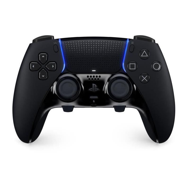 Manette sans fil DualSense Edge™ - Midnight Black I PS5 et PC : Contrôlez vos jeux avec style