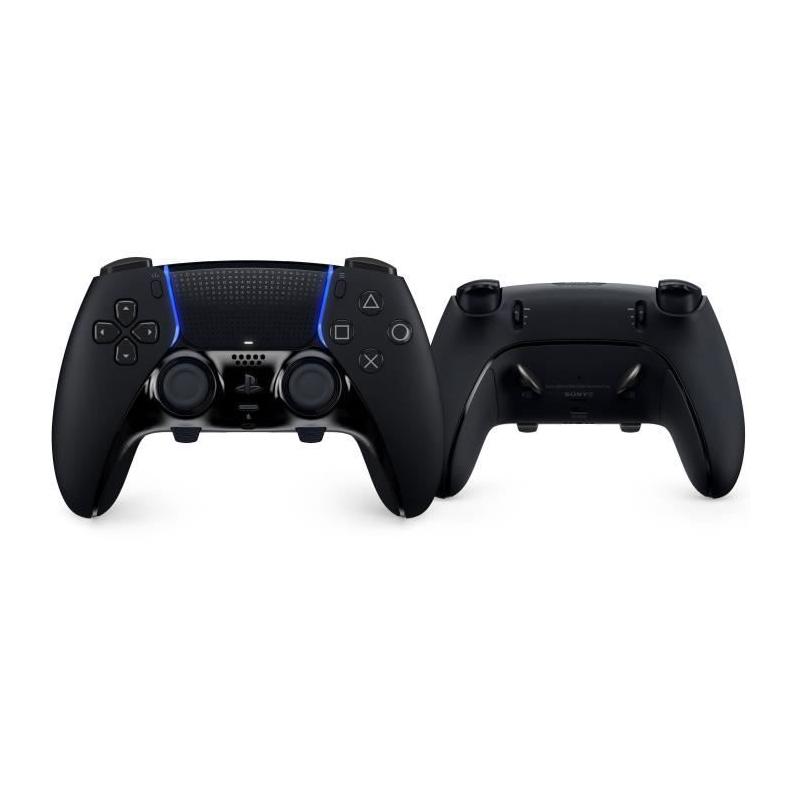 Manette sans fil DualSense Edge™ - Midnight Black I PS5 et PC : Contrôlez vos jeux avec style