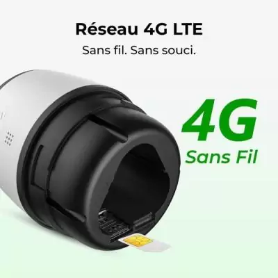 Caméra extérieure REOLINK G330 Blanc - Dimensions compactes
