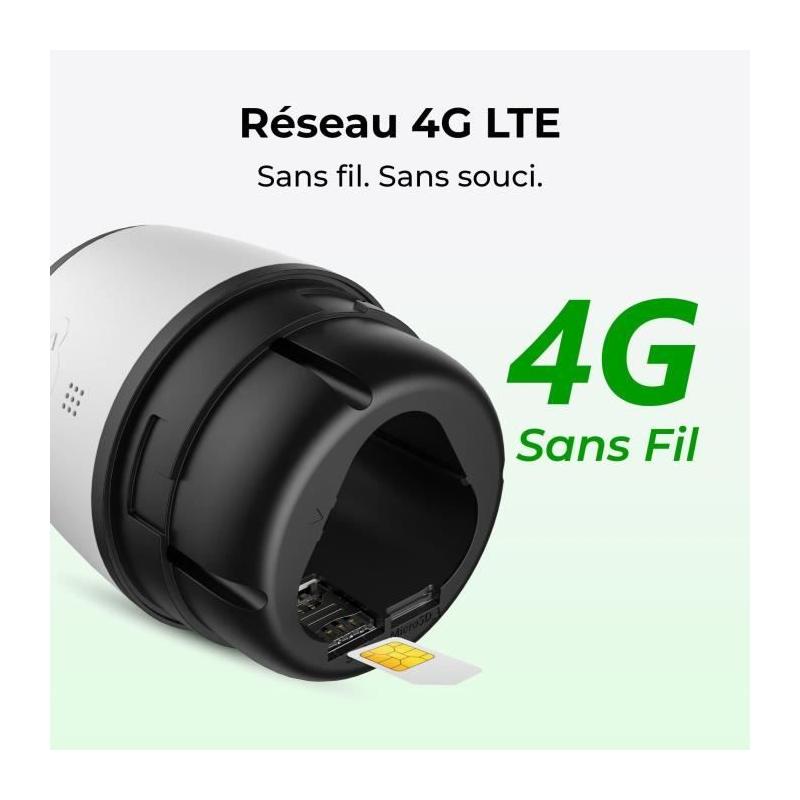 Caméra extérieure REOLINK G330 Blanc - Dimensions compactes