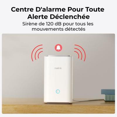 Hub indoor REOLINK Compatible Google Home Blanc - Facile à installer