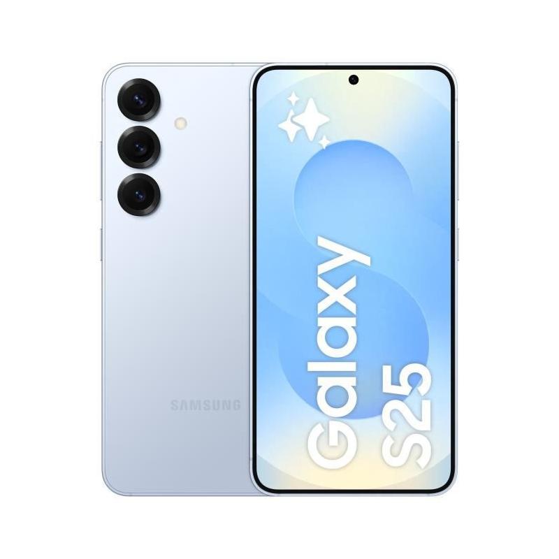 Smartphone SAMSUNG Galaxy S25 AI 128Go Bleu clair