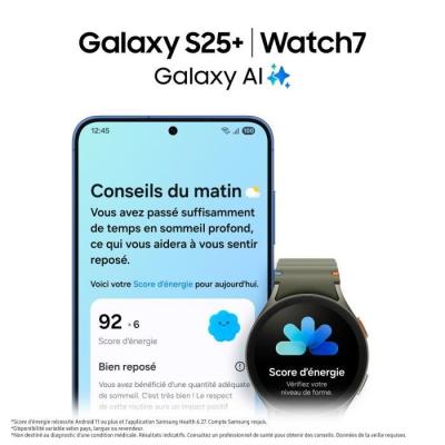 Le Samsung Galaxy S25 Plus Vert d'eau 512 Go: Plus responsable, plus facilement réparable