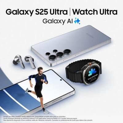 Smartphone SAMSUNG Galaxy S25 Ultra AI 512 Go Argent Titane