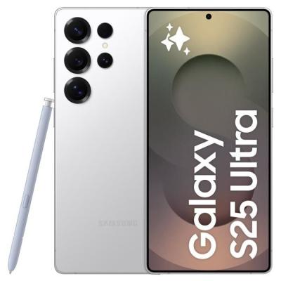 SAMSUNG Galaxy S25 Ultra AI Smartphone 256 Go Argent Titane - Performance et élégance