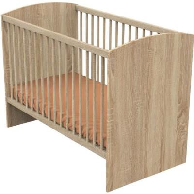 Chambre duo bébé Sauthon - Sam Chêne doré - Lit 120 x 60 cm et commode à langer