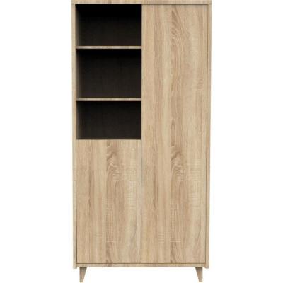 Ensemble complet trio bébé - Lit, Commode et Armoire - Sam Chêne doré