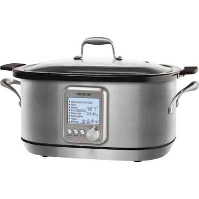 Mijoteuse SENCOR SPR 7200SS - Puissante et spacieuse - Argent