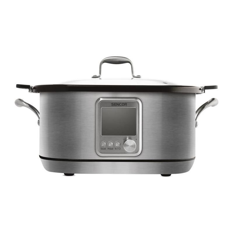 Mijoteuse SENCOR SPR 7200SS - Puissante et spacieuse - Argent