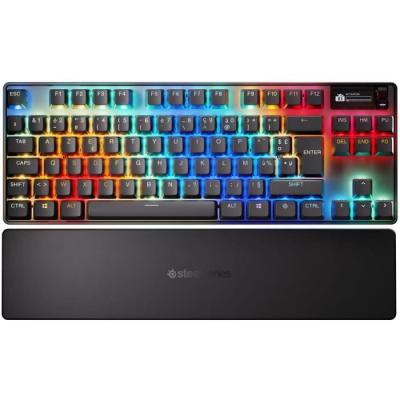 Clavier gamer mécanique sans fil SteelSeries Apex Pro TKL Gen 3 - Noir: compact et performant