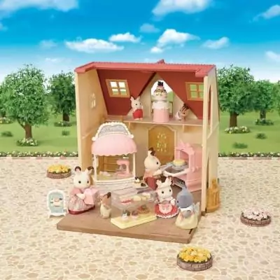 Le coffret pâtisserie des SYLVANIAN FAMILIES - 5807 : Figurine miniature pour de délicieuses aventures