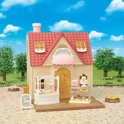 Le coffret pâtisserie des SYLVANIAN FAMILIES - 5807 : Figurine miniature pour de délicieuses aventures