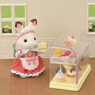 Le coffret pâtisserie des SYLVANIAN FAMILIES - 5807 : Figurine miniature pour de délicieuses aventures