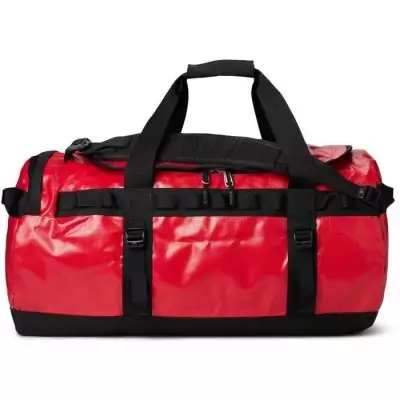 Sac de sport The North Face Base Camp Duffel M - Rouge/Noir - 71 L