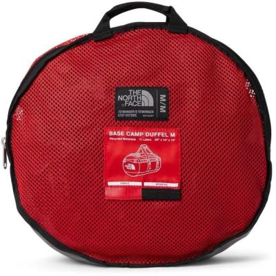 Sac de sport The North Face Base Camp Duffel M - Rouge/Noir - 71 L