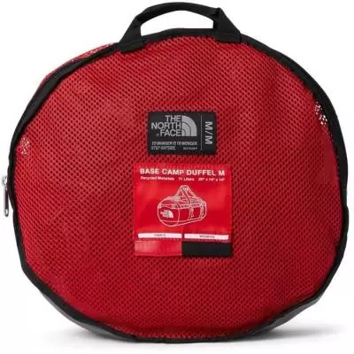 Sac de sport The North Face Base Camp Duffel M - Rouge/Noir - 71 L