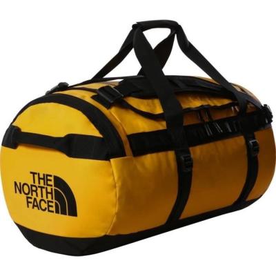 Sac de sport The North Face - Base Camp Duffel M - Or/Noir - 71 L