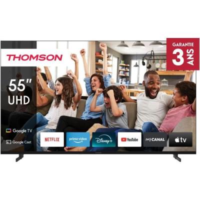 TV LED 55" Thomson 4K UHD HDR 10 - Google TV