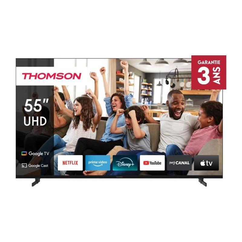 TV LED 55" Thomson 4K UHD HDR 10 - Google TV