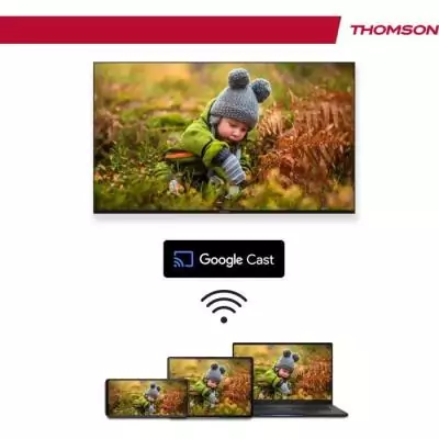 TV QLED 43" Thomson 43QG4S14 - 4K HDR 10 Google TV