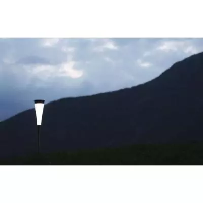 Balise solaire blanche - 30 lumens - Compact