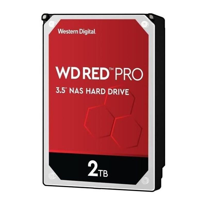 WD Red™ Pro - Disque Dur Interne NAS 2To 7200 tr/min