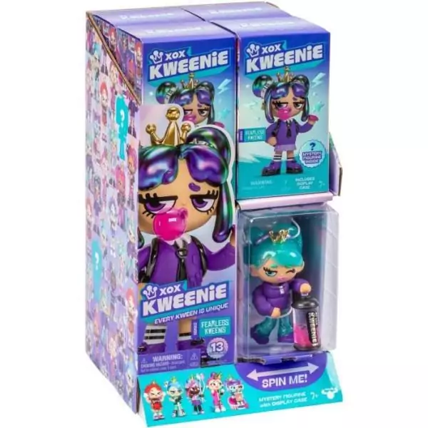 Poupée surprise - XOX KWEENIE - Série Fearless - 13 cm - 13 modeles a collectionner - Modele aléatoire