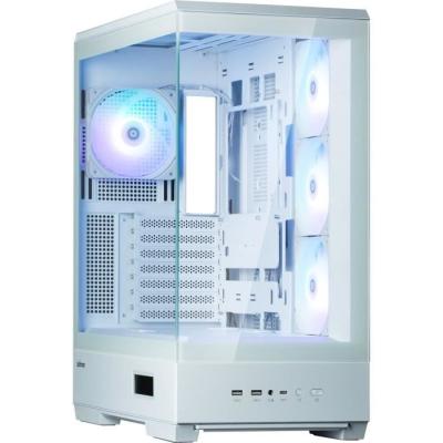 Boîtier PC ZALMAN P50 DS Blanc - Moyen tour A-RGB
