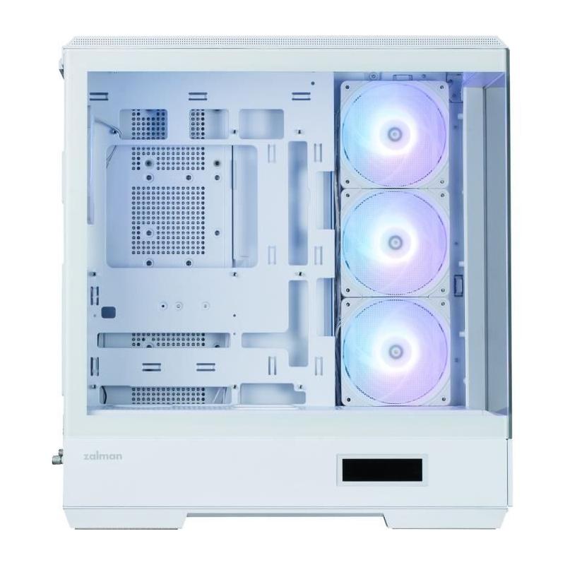 Boîtier PC ZALMAN P50 DS Blanc - Moyen tour A-RGB