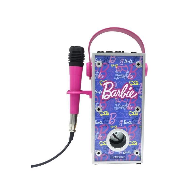 Enceinte Bluetooth Barbie lumineuse - Taille compacte 