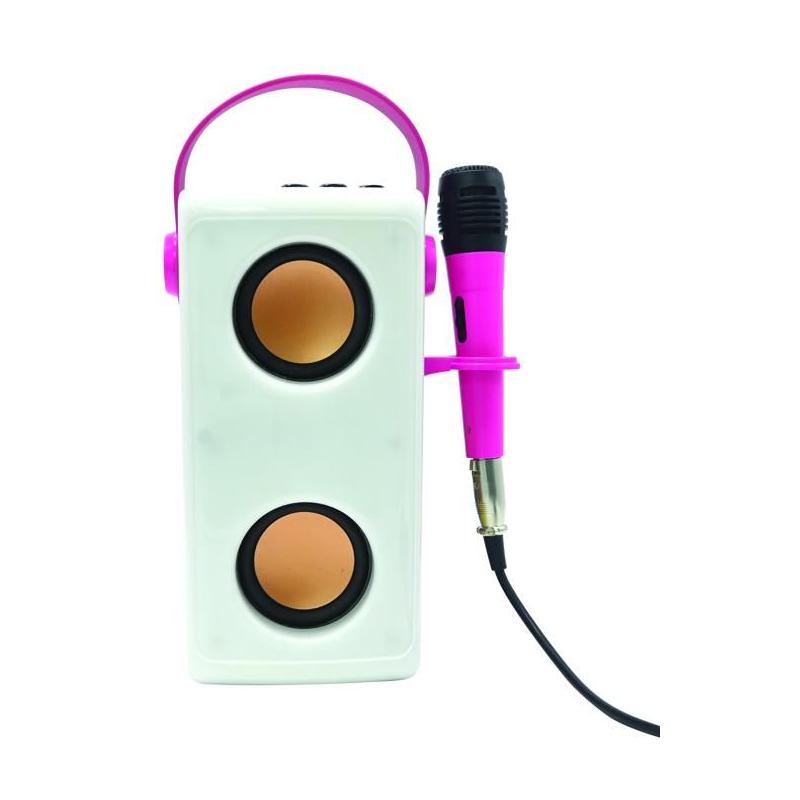 Enceinte Bluetooth Barbie lumineuse - Taille compacte 