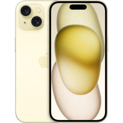 iPhone 15 256GB Jaune - Smartphone compact et puissant