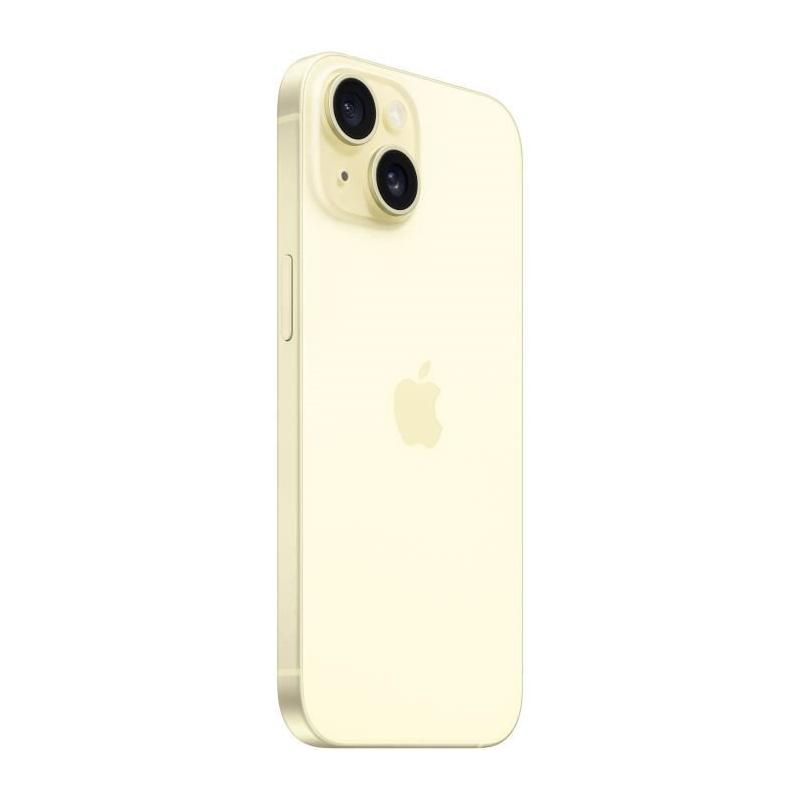 iPhone 15 256GB Jaune - Smartphone compact et puissant
