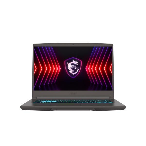 MSI Thin B7UC-289FR AMD Ryzen™ 5 7535HS Ordinateur portable 39,6 cm (15.6") Full HD 16 Go DDR5-SDRAM 512 Go SSD NVIDIA GeForce