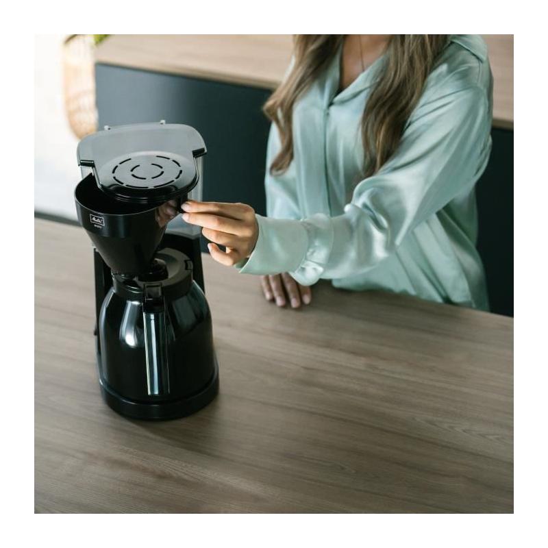Cafetière filtre MELITTA Easy Therm II 1023-06 - Noir - Puissance 1050W