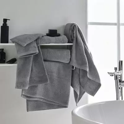 Drap de bain TODAY Essential 90x150 cm en coton acier