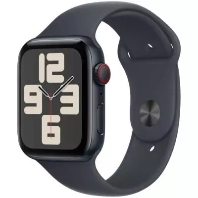 Apple Watch SE GPS + Cellular 44mm - Midnight Aluminium - Bracelet Midnight Sport Band