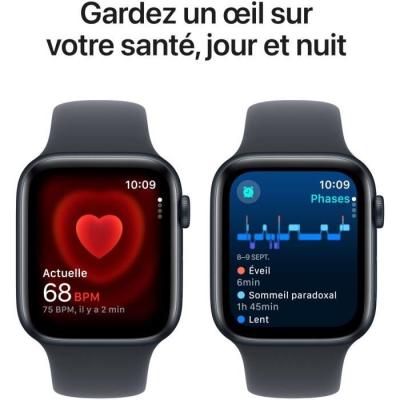 Apple Watch SE GPS + Cellular 44mm - Midnight Aluminium - Bracelet Midnight Sport Band