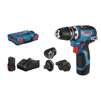 Bosch GSR 12V-35 FC 1750 tr min Sans clé 590 g Noir, Bleu, Rouge