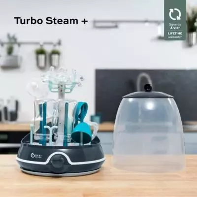 BABYMOOV Turbo Steam(+): Stérilisateur biberons 2 en 1