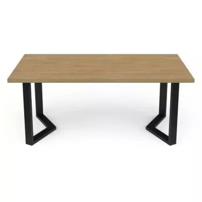 Table Rectangulaire CRAFT Chêne Hamilton - 6 places - 180 x 90 cm