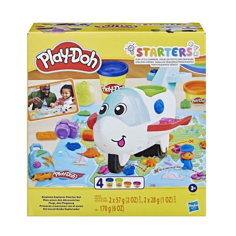 Découvre le Play-Doh Avion des Découvertes - 4 Pots de Pâte