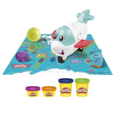 Découvre le Play-Doh Avion des Découvertes - 4 Pots de Pâte