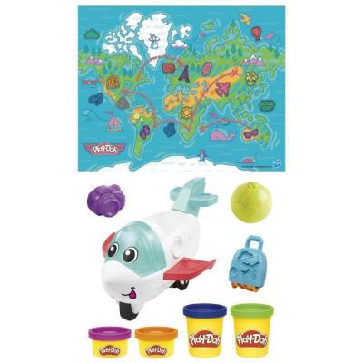 Découvre le Play-Doh Avion des Découvertes - 4 Pots de Pâte
