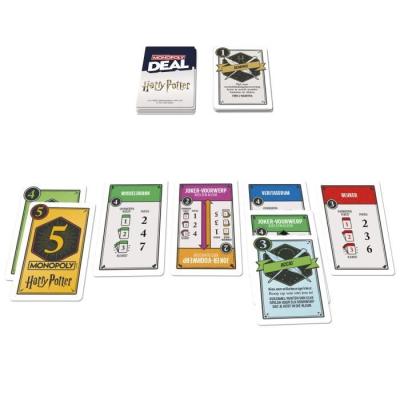 Amusez-vous avec Monopoly Deal Harry Potter, un jeu de société palpitant!