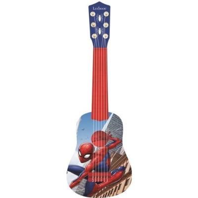 Lexibook - Ma Premiere Guitare Spider-Man - Guide d'apprentissage - 53cm