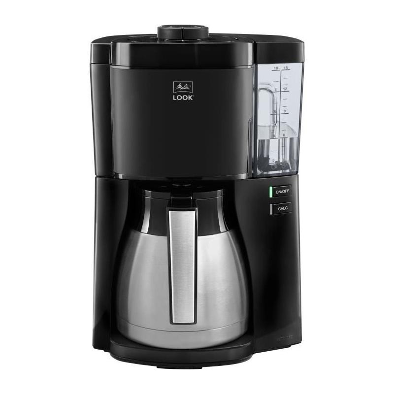 Cafetière MELITTA Look V Therm 1025-12 - 1080W - 1,25L Noir