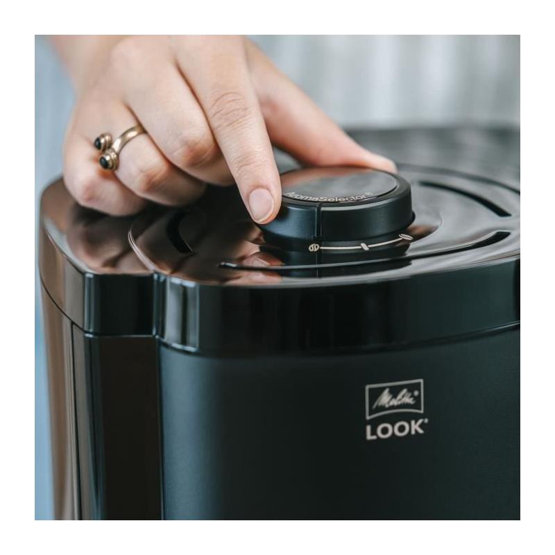 Cafetière MELITTA Look V Therm 1025-12 - 1080W - 1,25L Noir