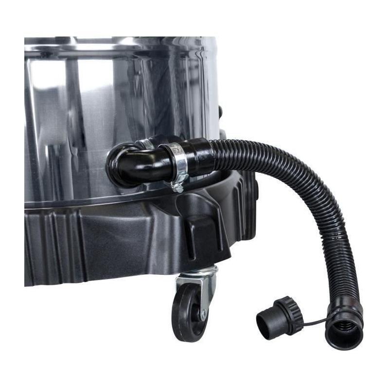 Aspirateur eau et poussière Scheppach ASP50-ES 1400W - Cuve inox 50L
